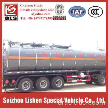 40000 Liters Carbon Steel Insulation Asphalt tank مقطورة